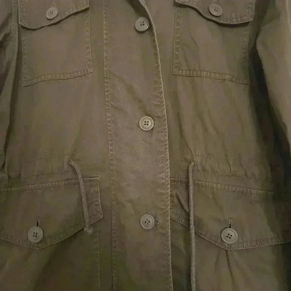 J. Crew Button-up Utility Jacket Size Small - Picture 2 of 5